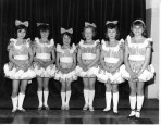 Young dance group on set of Old Mother Hubbard.