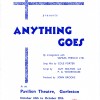 Anything Goes October 1960