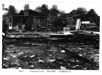Demolishing the prefabs in 1967